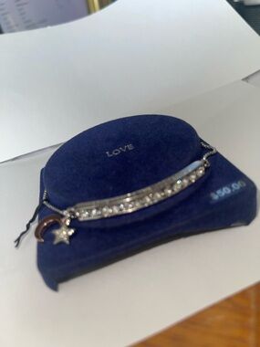 Brilliance Moon Star Live you to the moon & back Bracelet Swarovski